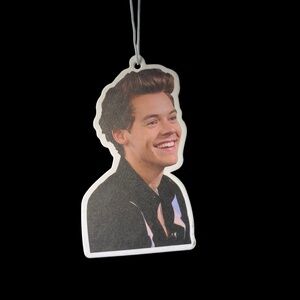 Harry Styles Smiling Custom Car Air Freshener | Fresh Aura Merch | New Car Scent